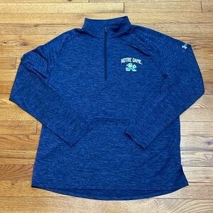 Size XL - Notre Dame Fighting Irish Under Armour Quarterzip